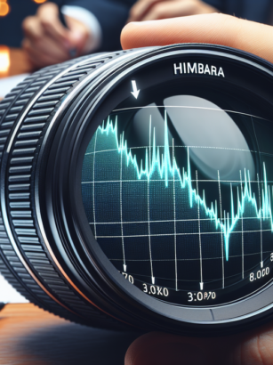 alt_text: Grafik saham Himbara turun menjelang RUPSLB.