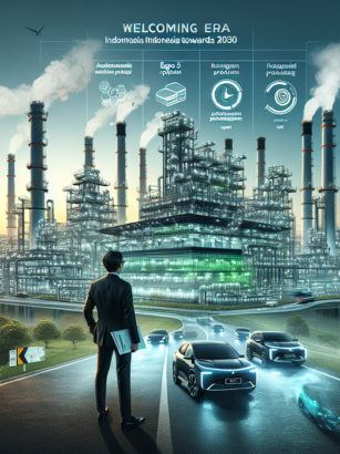 alt_text: Mobil modern berakselerasi cepat dengan menggunakan BBM Euro 5 ramah lingkungan.