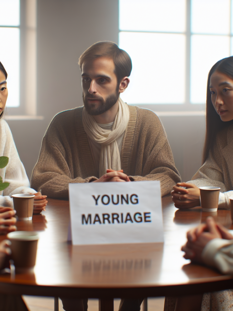 alt_text: "Diskusi tentang tren dan risiko nikah muda dalam masyarakat saat ini."
