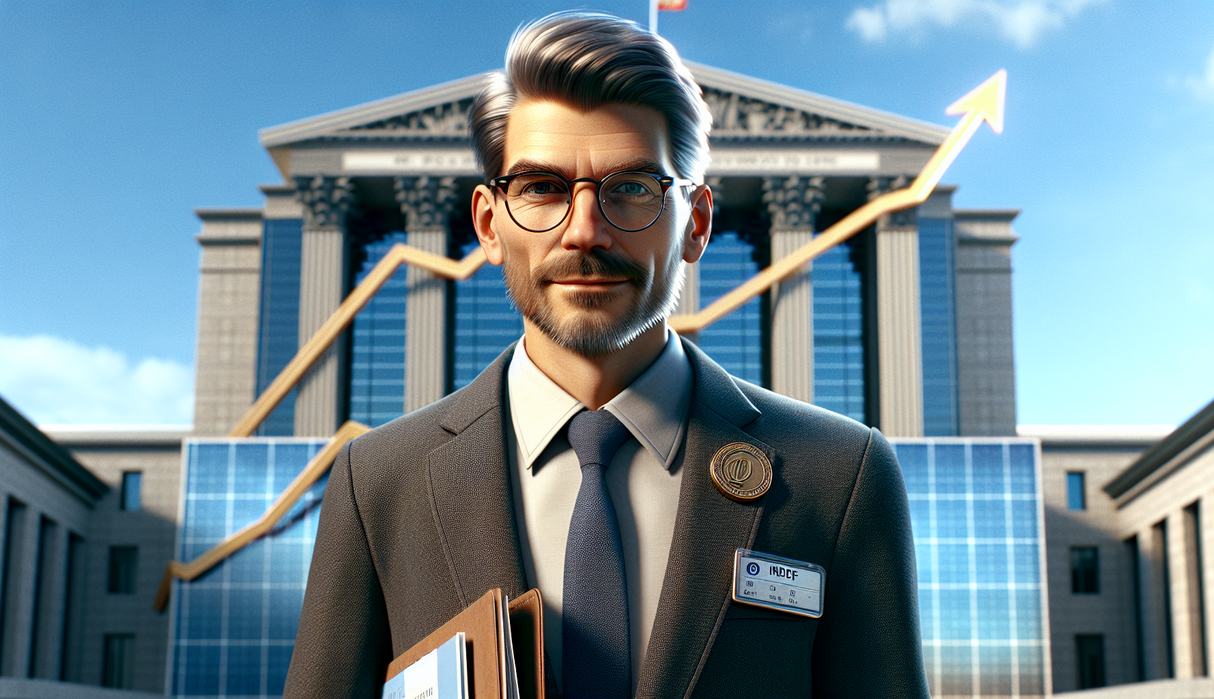 alt_text: Desain kursi baru OJK menggambarkan prinsip meritokrasi dalam pengambilan keputusan.