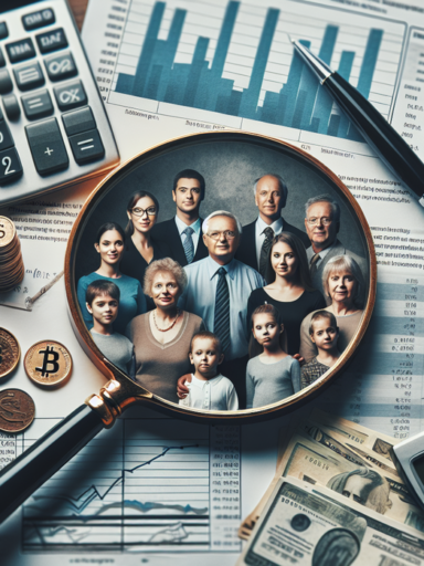 **alt_text:** Infografis strategi finansial untuk mengelola warisan dan pajak keluarga.