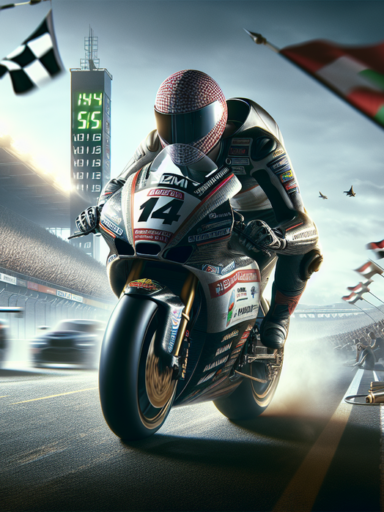 "alt_text": "Bezzecchi dan Marquez bersaing ketat di sirkuit Buriram, adu kecepatan memukau penonton."