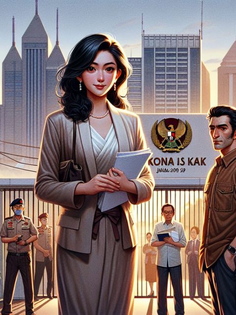 alt_text: Virgoun bertemu Komnas Anak terkait masalah baru dalam konflik rumah tangganya.