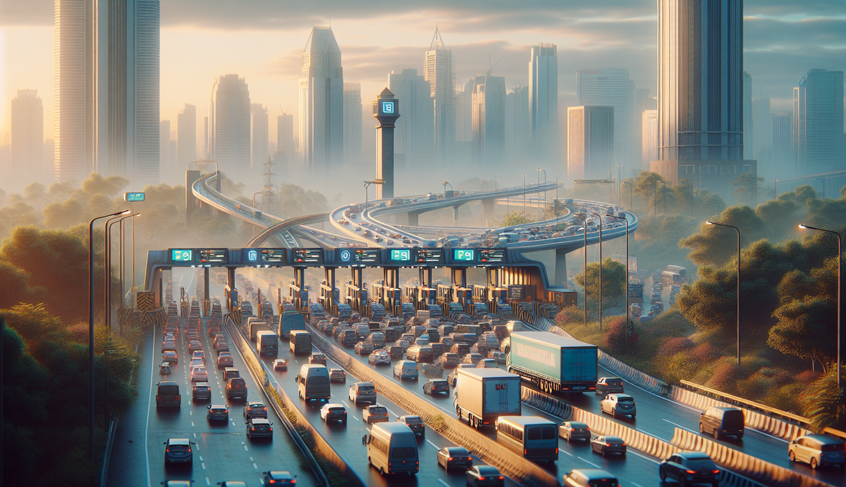 alt_text: Arus balik Lebaran, Jakarta dipadati 2,3 juta kendaraan kembali dari mudik.