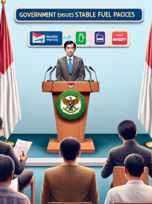 alt_text: Infografis: Harga BBM stabil, pemerintah pastikan kondisi terkendali dan tidak ada kenaikan.