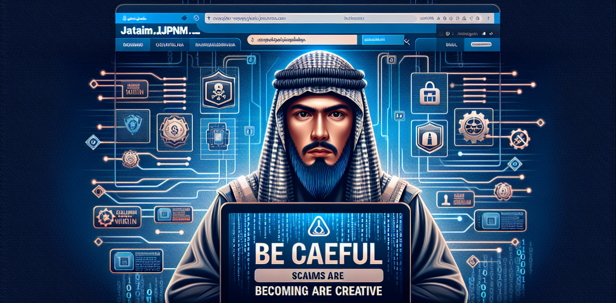 alt_text: Poster "Jatim Terkini" tentang kewaspadaan penipuan via nomor HP.