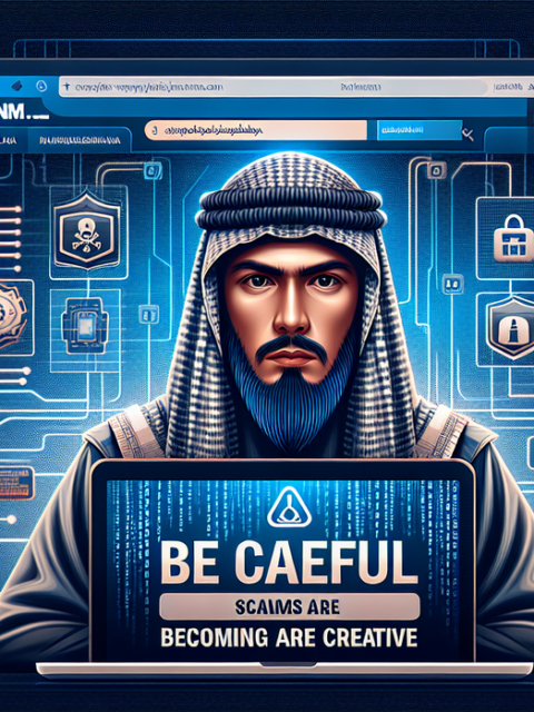 alt_text: Poster "Jatim Terkini" tentang kewaspadaan penipuan via nomor HP.