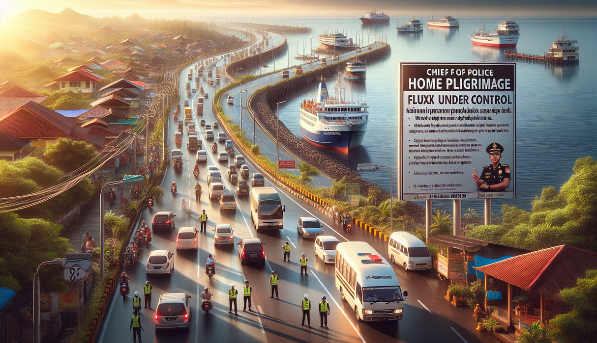 alt_text: Strategi atasi padat Gilimanuk saat mudik, fokus pada pengaturan lalu lintas dan fasilitas umum.