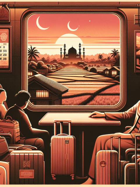 alt_text: Seorang pemuda merenung saat mudik, tantangan hidup dan sukses menanti di depan mata.