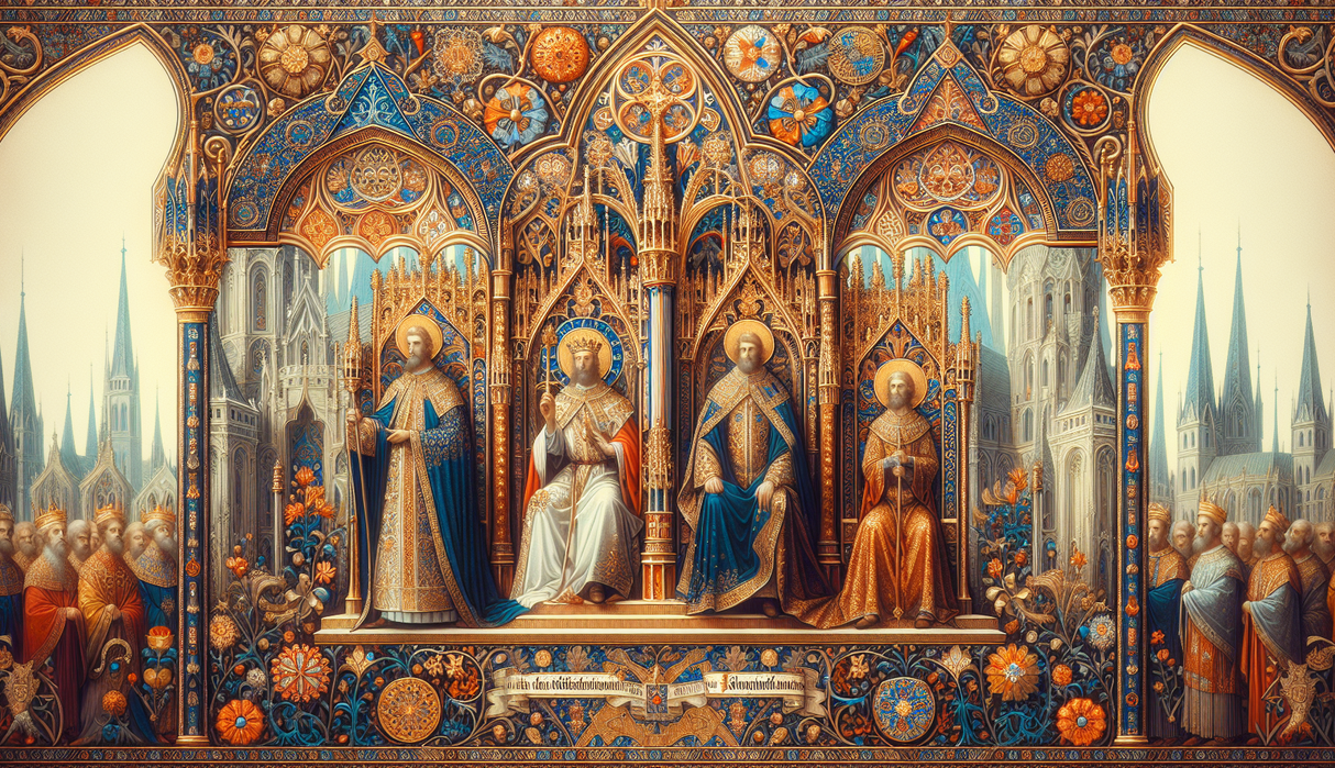 alt_text: Buku pembelajaran bahasa Korea untuk pemula dengan tema kisah para martir.