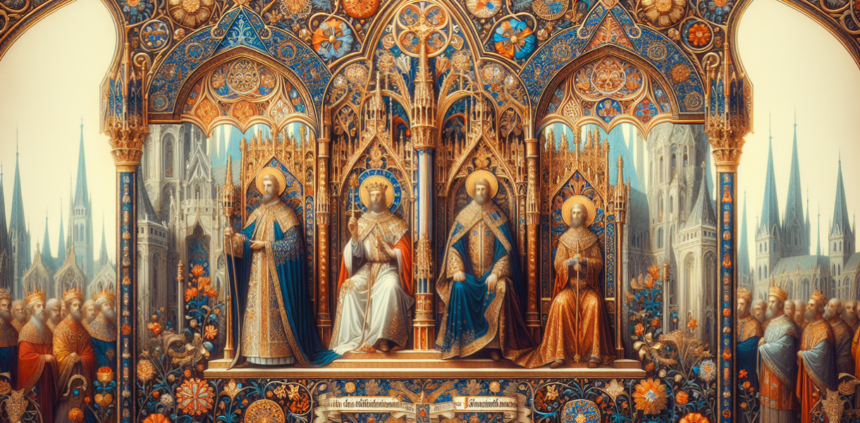 alt_text: Buku pembelajaran bahasa Korea untuk pemula dengan tema kisah para martir.