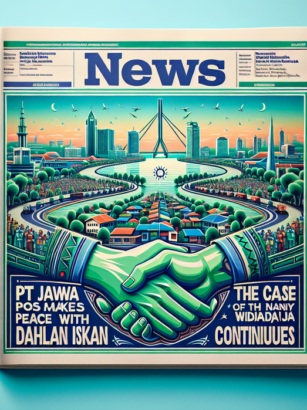 alt_text: Dahlan Iskan membahas arah baru sengketa hukum di Jawa Pos.