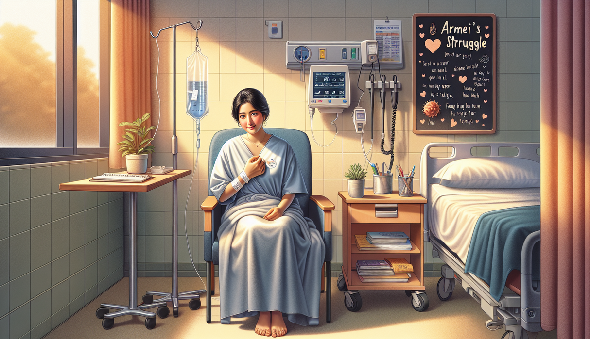 alt_text: Poster kampanye "Marketing Harapan" mendukung kebangkitan bisnis di Armei yang sedang terpuruk.