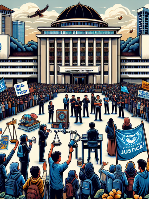 alt_text: Petisi BEM FH Unmul mendorong Tokopedia bertindak adil terkait kasus Andrie.