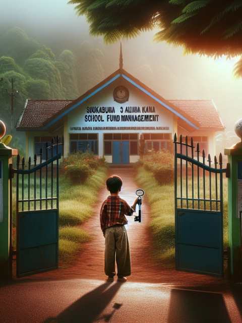 alt_text: Rafia menemukan rahasia penting terkait anggaran sekolah dalam lingkungan yang sunyi.