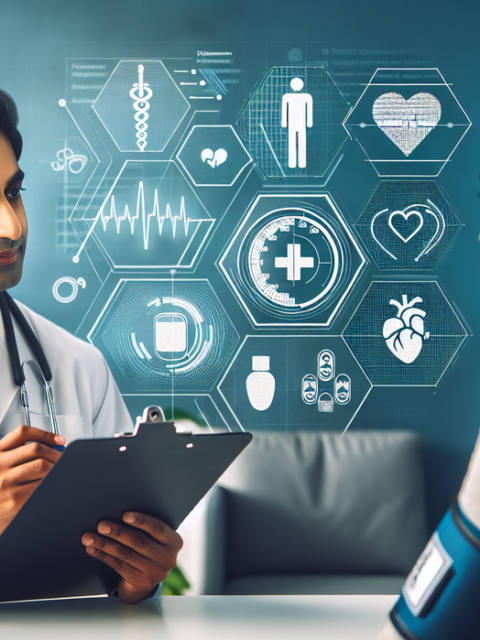 alt_text: Gambar kampanye deteksi hipertensi melalui aplikasi Mobile JKN untuk perjalanan sehat.