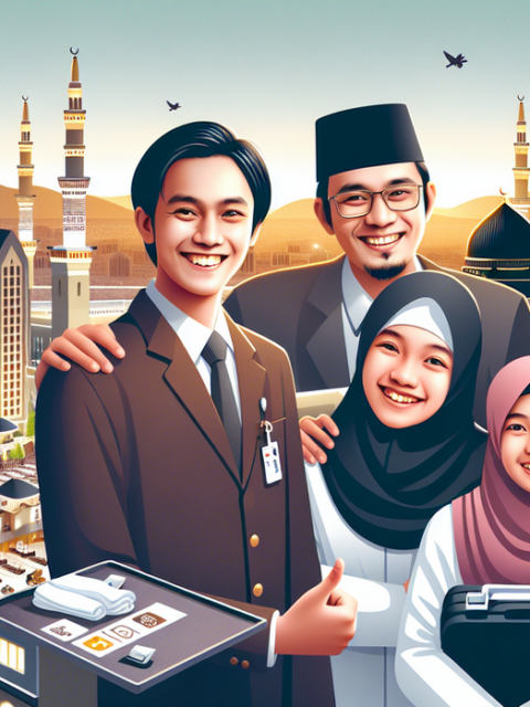 alt_text: Logo "Whatsapp Center 24 Jam" untuk layanan Haji 2026 yang inovatif.