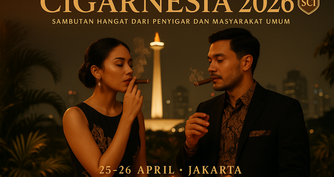 alt_text: "Festival Cerutu Cigarnesia 2026: suasana penuh gaya, eksplorasi rasa, dan cerita unik."