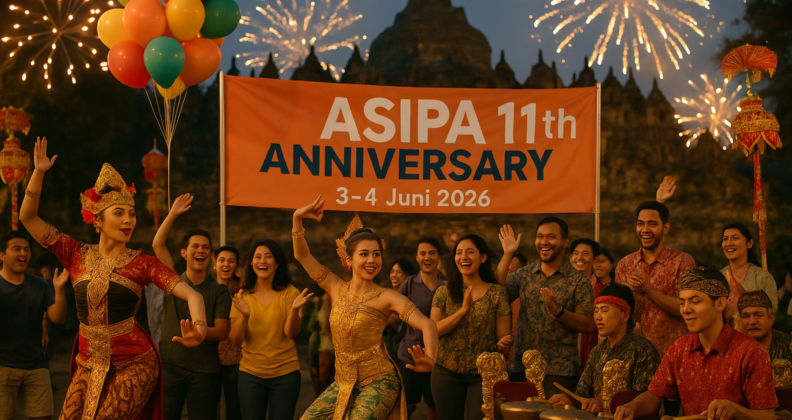 alt_text: "Poster ASIPA 2026 Semarang dan konsep inovatif dari Iman Ridwan Kamil."