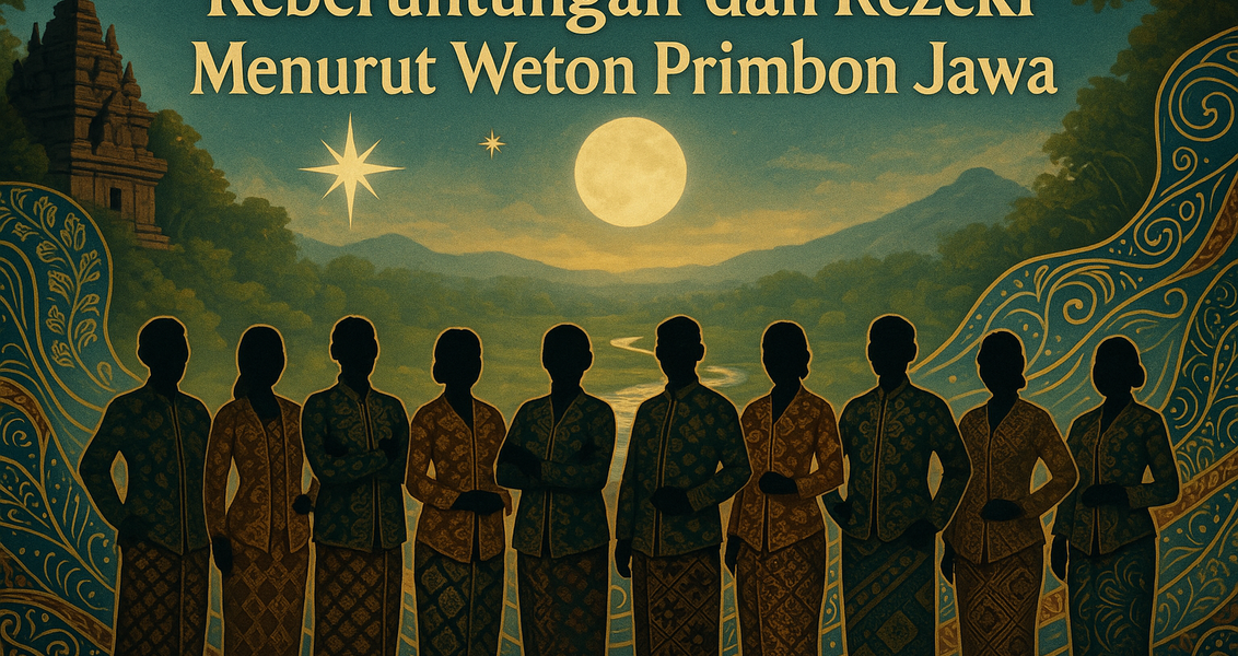 "alt_text": "Primbon Jawa: 8 Weton yang dipercaya membuka pintu rezeki bagi pemiliknya."