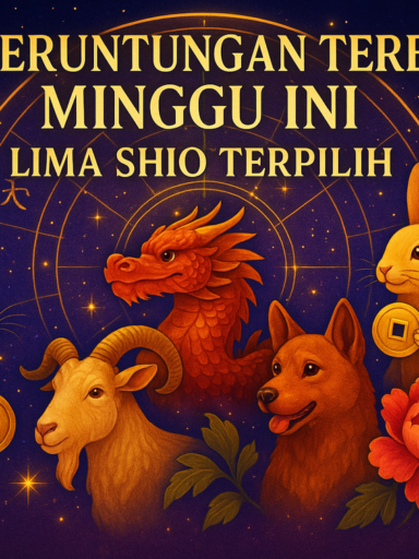 "alt_text": "Daftar 5 shio paling beruntung minggu ini menurut astrologi."