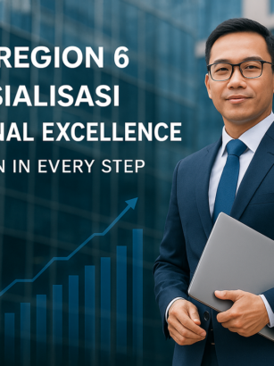 alt_text: Infografis "Operational Excellence & Rahasia Pembersih Wajah BRI" dengan elemen desain modern.
