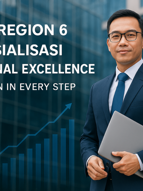 alt_text: Infografis "Operational Excellence & Rahasia Pembersih Wajah BRI" dengan elemen desain modern.