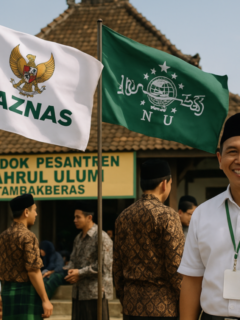 Layanan berkelanjutan BAZNAS ditampilkan dalam Muktamar Nahdlatul Ulama.
