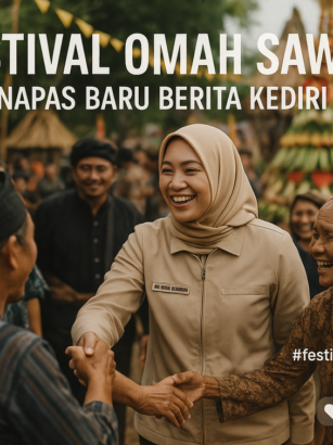 Festival Omah Sawah menghadirkan inovasi budaya dan tradisi lokal, merevitalisasi komunitas Kediri.