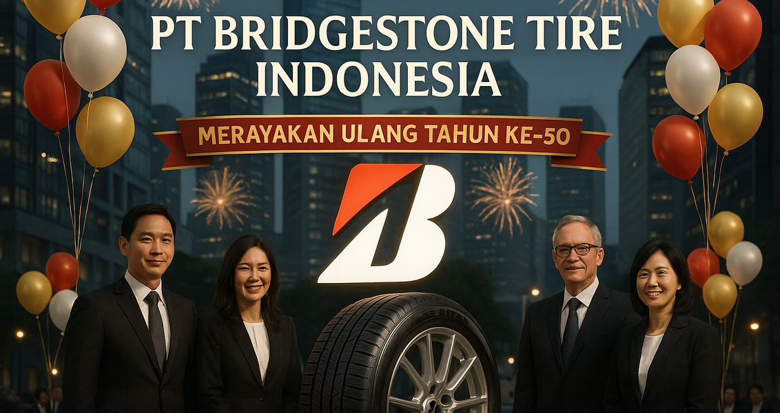 "Inovasi ban Bridgestone: 50 tahun menyempurnakan kinerja dan keselamatan otomotif."