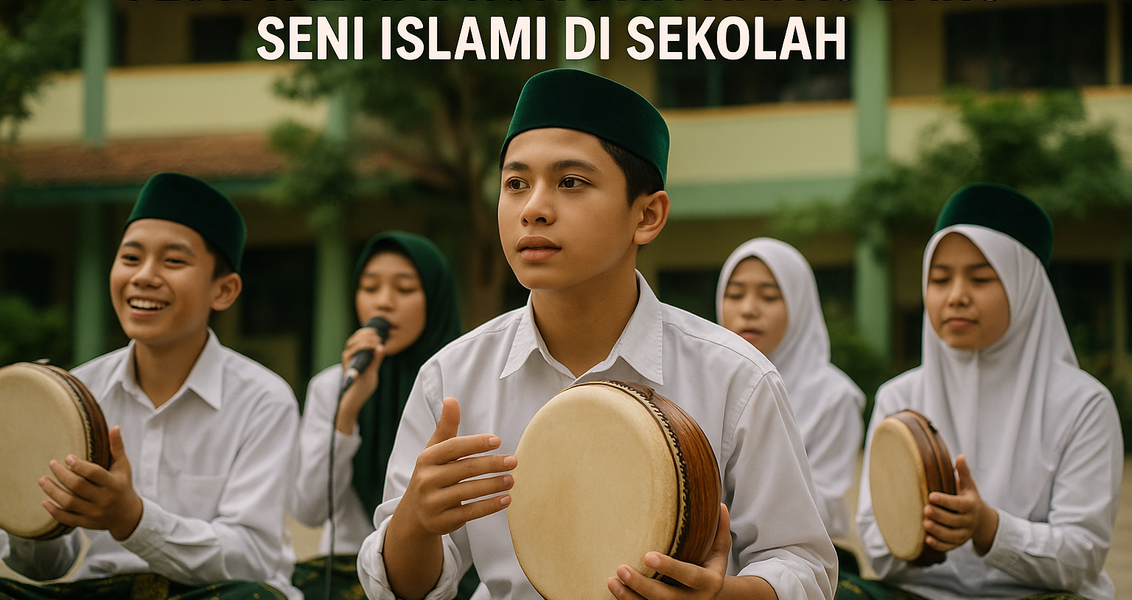 Festival Hadroh meriah di sekolah, menghadirkan nafas baru dalam seni Islami.