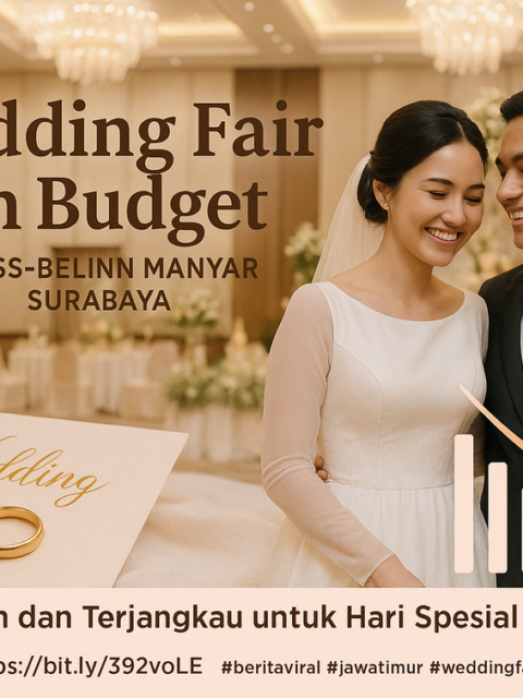 Pameran Pernikahan di Surabaya: Elegan dan Hemat! Temukan pilihan mewah tanpa membebani anggaran.